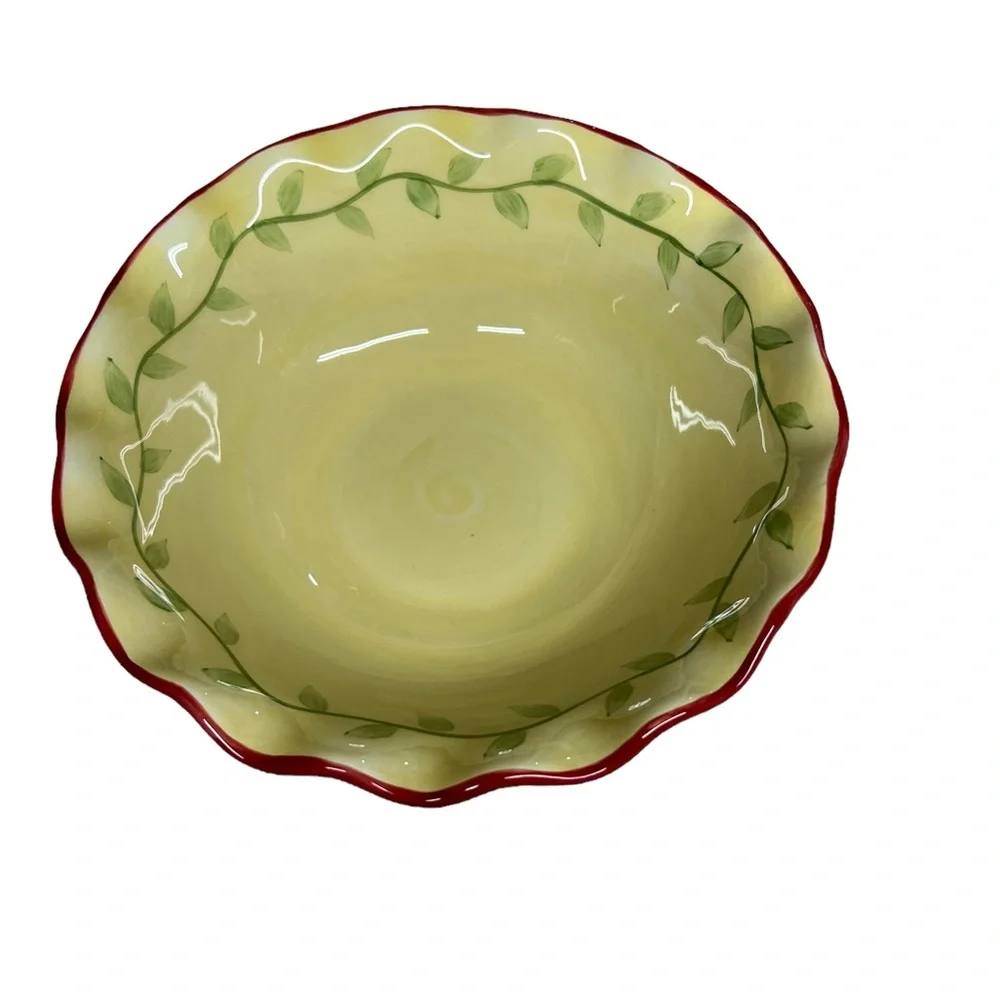 Pfaltzgraff NAPOLI Hand Painted Stoneware 1-8.5” Salad Pasta Serving Bowl Round